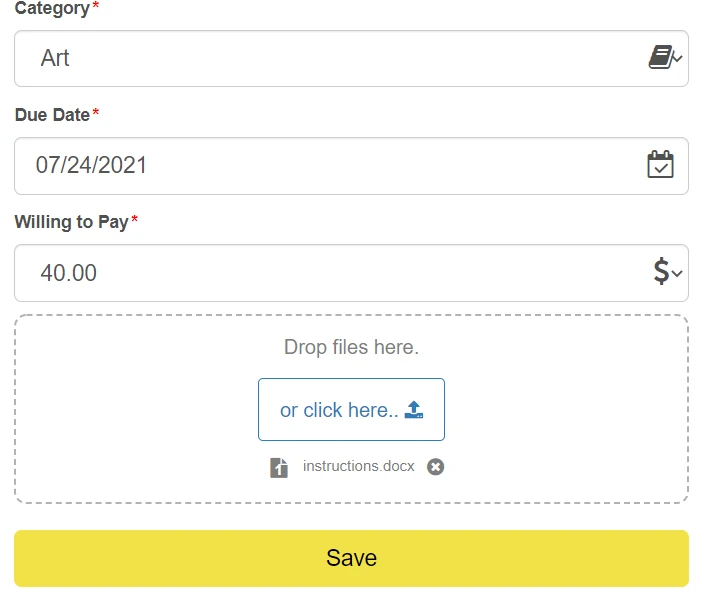 HomeworkForYou order form